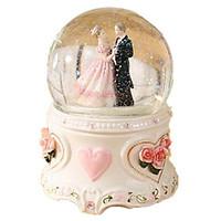 Music Box Sphere Resin Ceramics Unisex