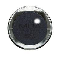 MUA Matte Mono Eyeshadow - Smoke, Black