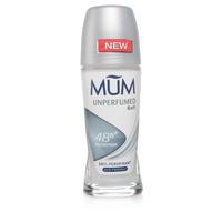 mum roll on deodorant unperfumed sensitive care