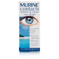 murine refresh clean contact lens eye drops