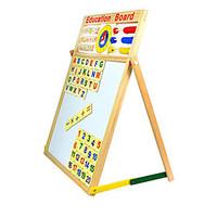 Multifunctional Magnetic Double-Sided Drawing Board Large Wooden Board
