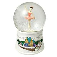 Music Box Sphere Holiday Supplies Resin Unisex