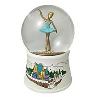 Music Box Sphere Holiday Supplies Resin Unisex