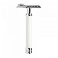 Muhle R102 Open Tooth Safety Razor In White