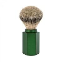 muhle hexagon aluminium handle silvertip badger hair shaving brush in  ...