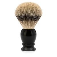 Muhle Silvertip Badger Hair Shaving Brush With Large Black Resin Handle