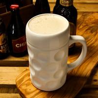munich ceramic dimpled beer stein 35oz 1ltr case of 8