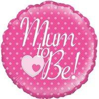 Mum To Be Pink Balloon 18\