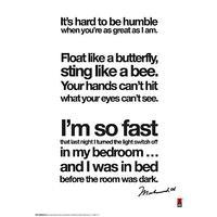 muhammad ali quotable poster