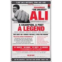 Muhammad Ali Quotes Maxi Poster, Multi-colour