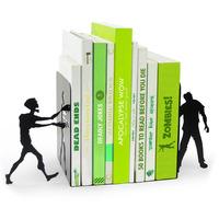 Mustard Zombie Bookends