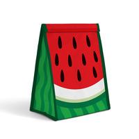 mustard watermelon froot sandwich bag