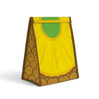 mustard pineapple froot sandwich bag