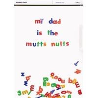 Mutts nutts | Fathers Day Card