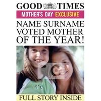 Mum of the Year | Newspaper Photo Upload Card