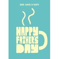 mug personalised fathers day card