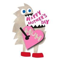 Mum Monster Heart | Mother\'s Day | NL1087