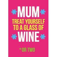 Mum Glass of Wine | Mother\'s Day | DM2071