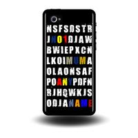 Mum Word Jumble Black - Personalised Phone Cases