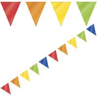 multi coloured party flag bunting