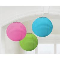 Multicoloured Paper Lanterns