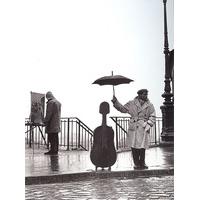Musician in the Rain, Maurice Ba...