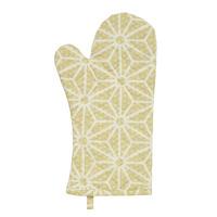 Murmur Dune Oven Mitt in Chartreuse