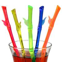Multicoloured Bamboo Stirrers (Pack of 50)