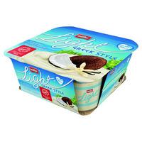 muller light greek style 4 pack coconut with a hint of vanilla