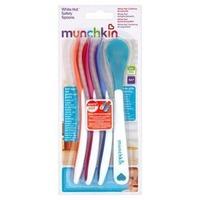 munchkin 4 white hot safety spoons