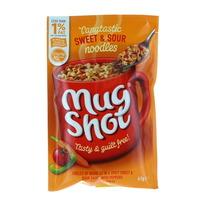 mug shot noodle snack sweet sour