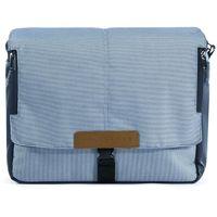 Mutsy Igo Urban Nomad Nursery Bag-White&Blue (New)
