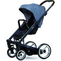 Mutsy Igo Farmer Deep Blue Pushchair-Fishbone Blue Sky (New)