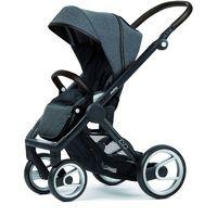 Mutsy Evo Farmer Black Pushchair-Fishbone Dawn (New)