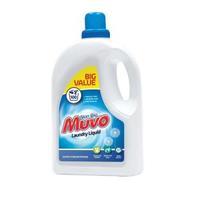 Muvo 3 Litres Professional No Bio Liquid Laundry Detergent 100 Washes