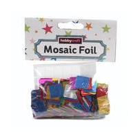 Multi-Coloured Mosaic Foil Pieces 25 g