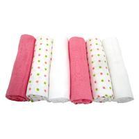 MuslinZ 6 Pack Girls Combo Muslin Squares