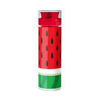 Mustard Fruit Infuser Water Bottle Flask - Watermelon Froot Infusing Bottle, Red