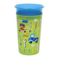 Munchkin Miracle 360 Degree Deco Sippy Cup 9oz 266ml Green and Blue