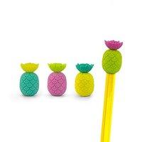 Mustard Pencil Topper Rubber Eraser - Assorted Colours Pineapple