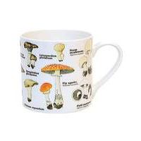 mushroom bone china mug
