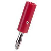 Mueller BU-00245-2 Red Set Screw Banana Plug 4mm