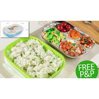 Multi-Sectional Insulated Lunch Box