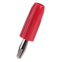 Mueller BU-00246-2 Red Tapered Handle Banana Plug 4mm