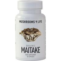 mushrooms4life organic maitake 60 caps