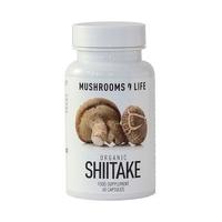 mushrooms4life organic shiitake 60 caps