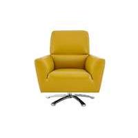 Mustang Leather Swivel Chair