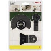Multitool accessory set 3-piece Bosch 2607017324 Compatible with (multitool brand) Fein, Makita, Bosch, Milwaukee, Me