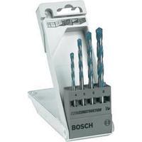 Multi-purpose drill bit set 4-piece 4 mm, 5 mm, 6 mm, 8 mm Bosch 2607018285 Cylinder shank 1 Set