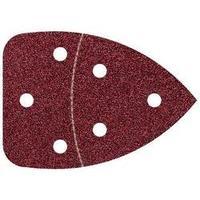 Multi-purpose sandpaper Hook-and-loop-backed, punched Grit size 40 (L x W) 139 mm x 98 mm Wolfcraft 3136000 6 pc(s)